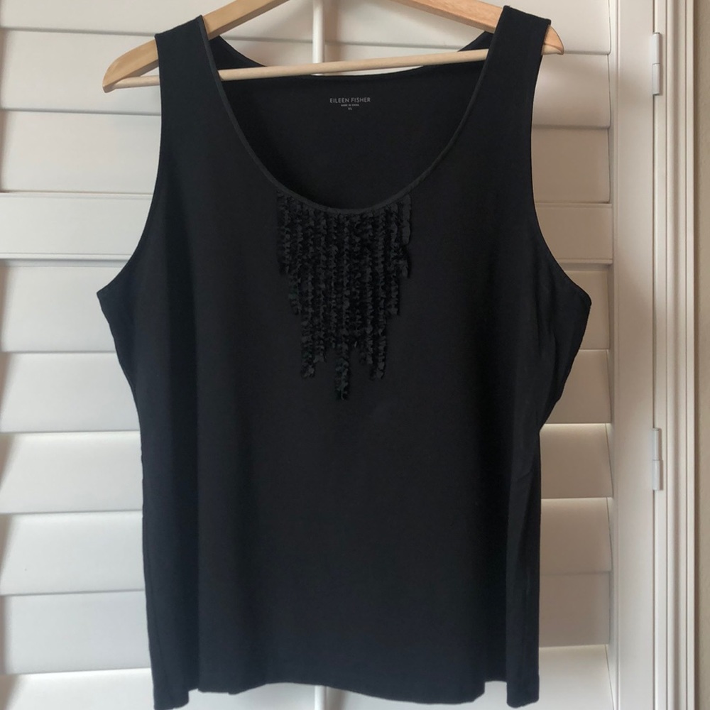 EUC! Black Tuxedo Tank